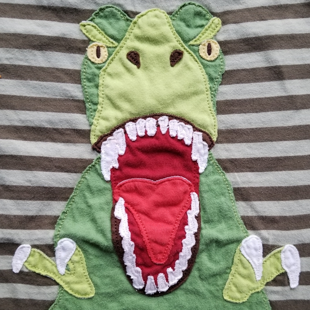 2011 (v)guc Mini Boden 5-6 years tyrannosaurus rex tee - Picture 7 of 11